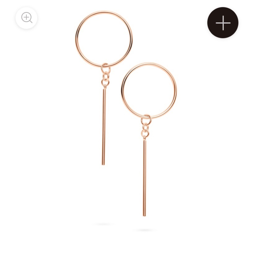 Uncommon James Rhapsody Rose Gold Earrings